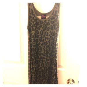 Women’s leopard abbey Dawn tank top dress